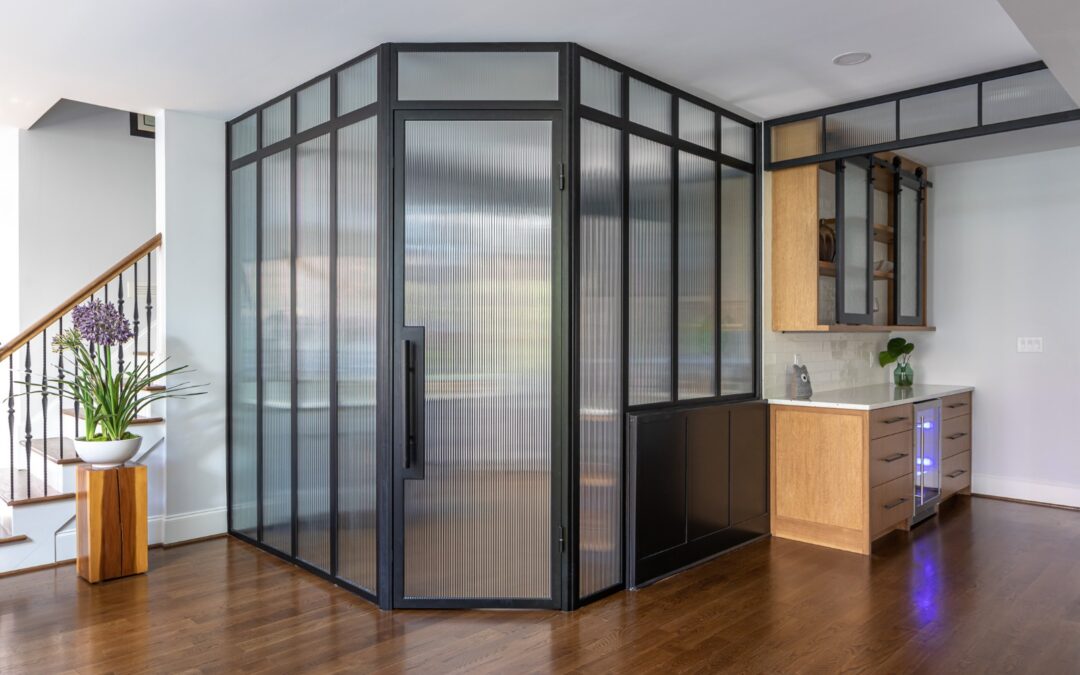 Steel Kitchen Divider