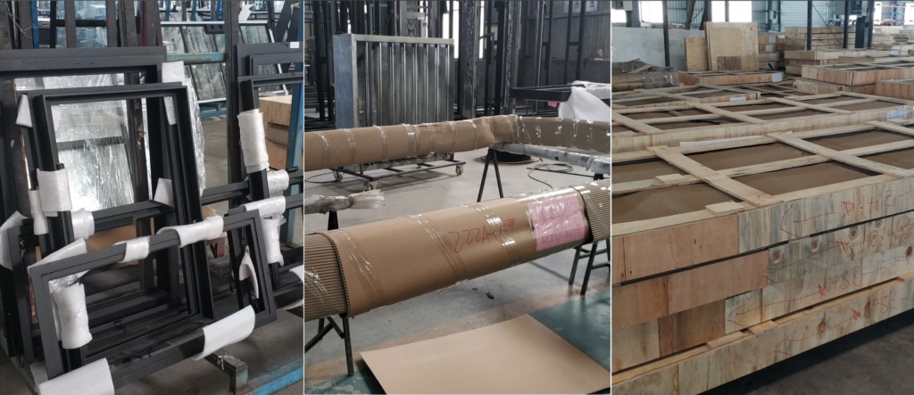 Packaging Steel Doors